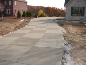 concrete waukesha driveway