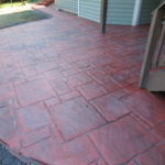 red brookfield wi concrete patio