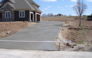 hartford wi concrete driveway 2