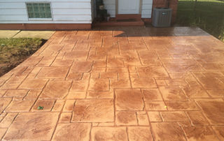 Saint Frances, WI Decorative Concrete Patio