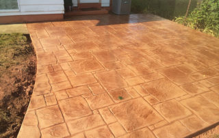 Saint Frances, WI Decorative Concrete Patio