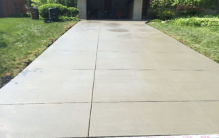 brookfield concrete driveway project