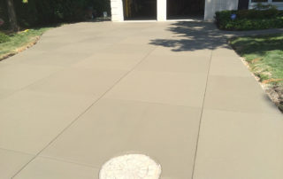 Fox point concrete patio replacement