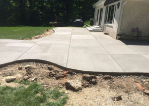 fox point concrete patio