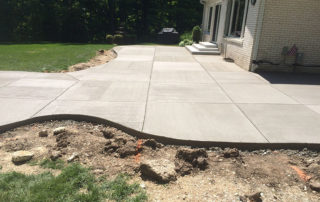 fox point concrete patio