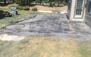 germantown decorative concrete patio project