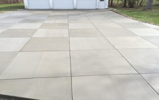 jackson concrete driveway project
