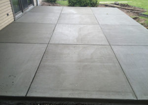 menomonee falls residential concrete patio project