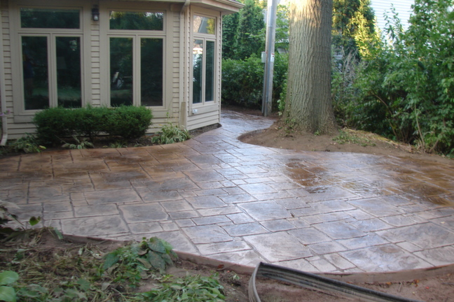 milwaukee_wi_concrete_patio_2 Milwaukee Decorative Concrete Patio Project