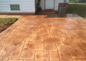 St Francis Decorative Concrete Patio
