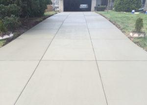 Sussex Concrete Driveway Installation Project