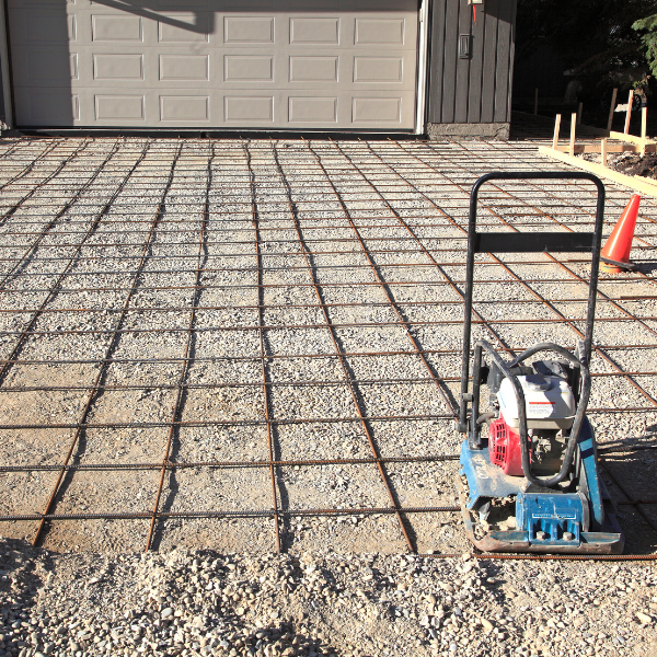 replacing driveway concrete