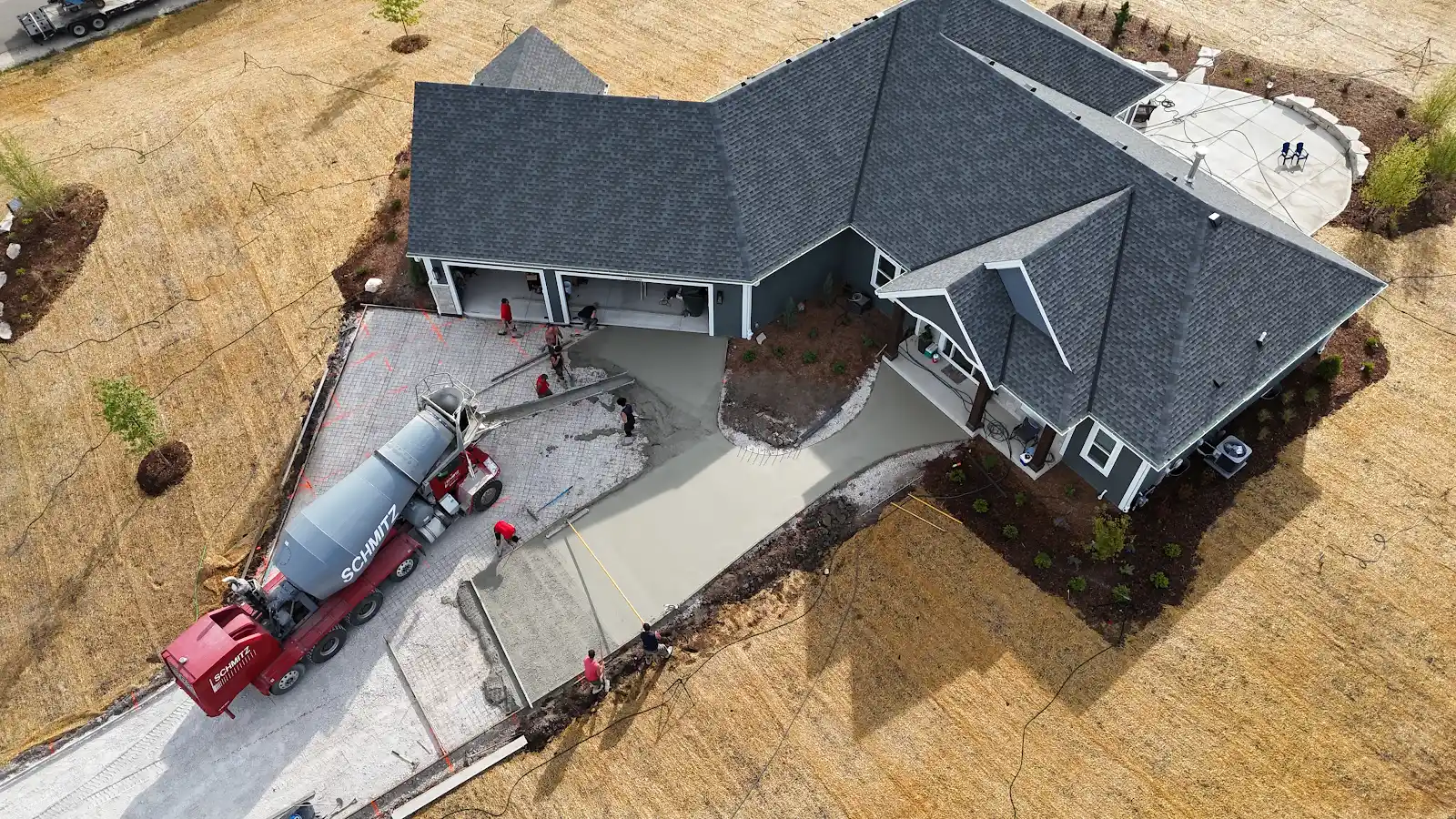 JBS concrete driveway project in Sussex