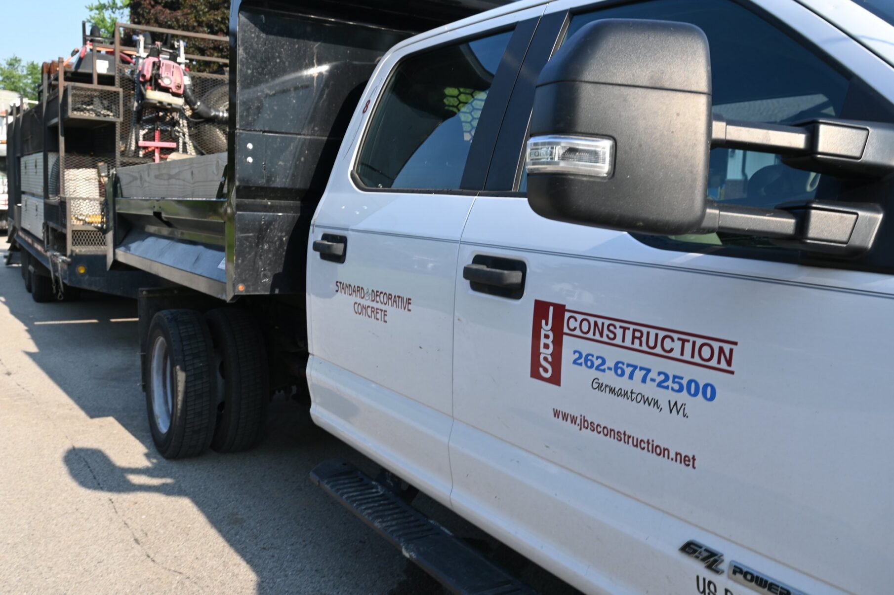 The people and equipment behind the Germantown project.
